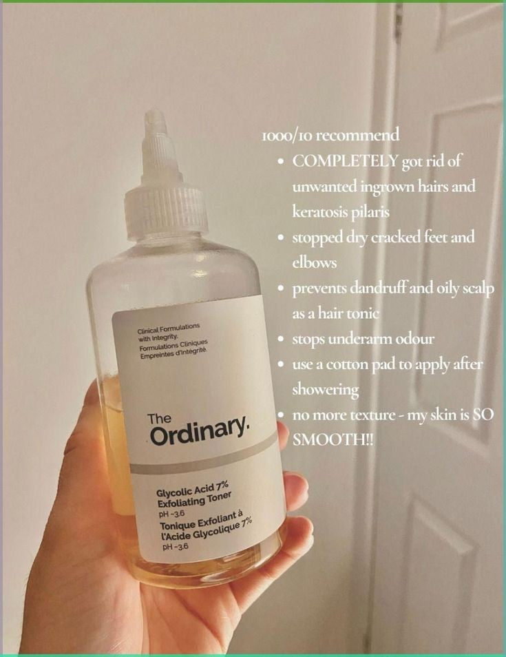 The Ordinary Glycolic Acid 7% Toning Solution 240Ml
