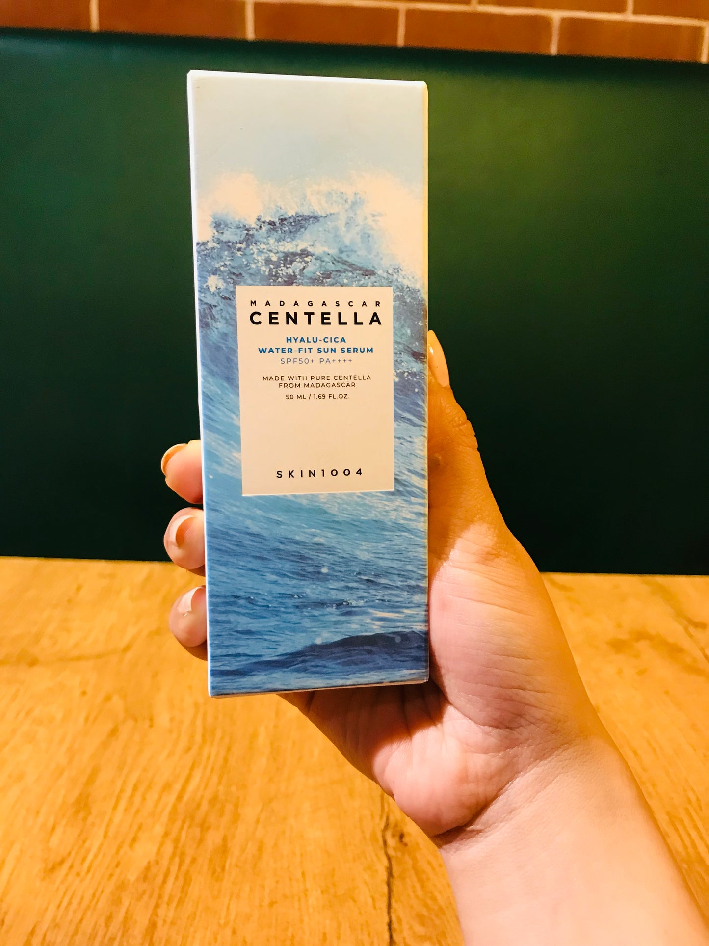 Skin1004 Centella Hyalu-Cica water fit Sun Serum (SunScren) SPF 50+ | For All Skin Types