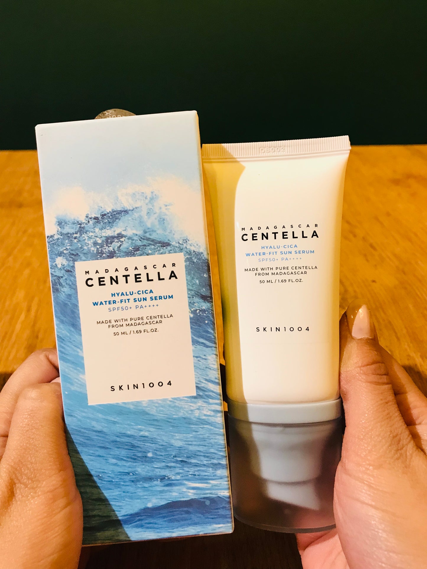 Skin1004 Centella Hyalu-Cica water fit Sun Serum (SunScren) SPF 50+ | For All Skin Types