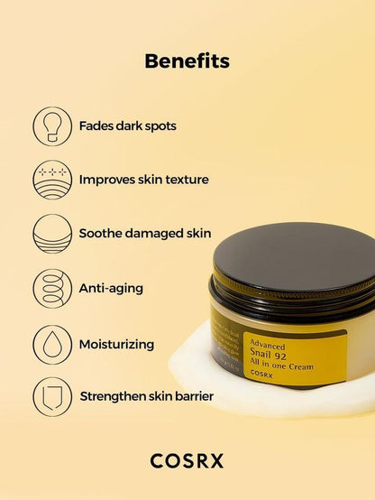 COSRX Advanced Snail 92 All-in-One Cream 100g