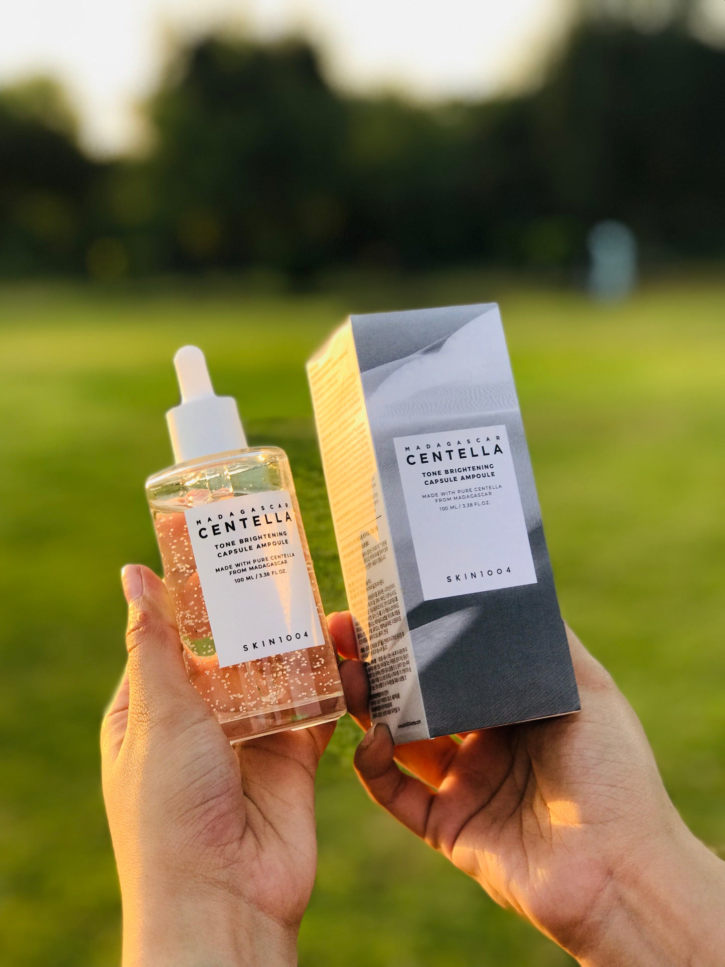 (Original) Skin1004 Centella Tone Brightening Capsule Ampoule – 100ML 🌿✨ Gentle Dark Spot Corrector ✨