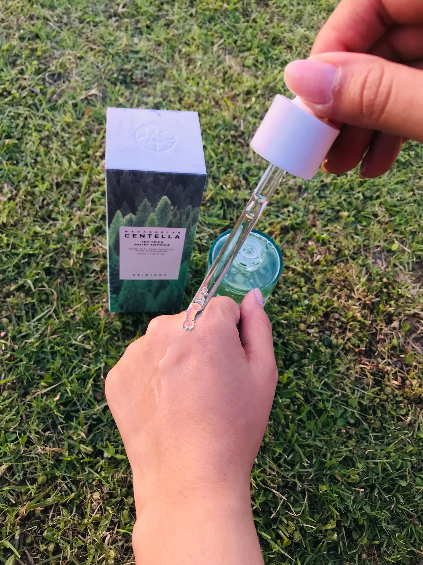 (Original) Skin 1004 Centella Tea-Trica Acne Skin Relief Ampoule 100 ML