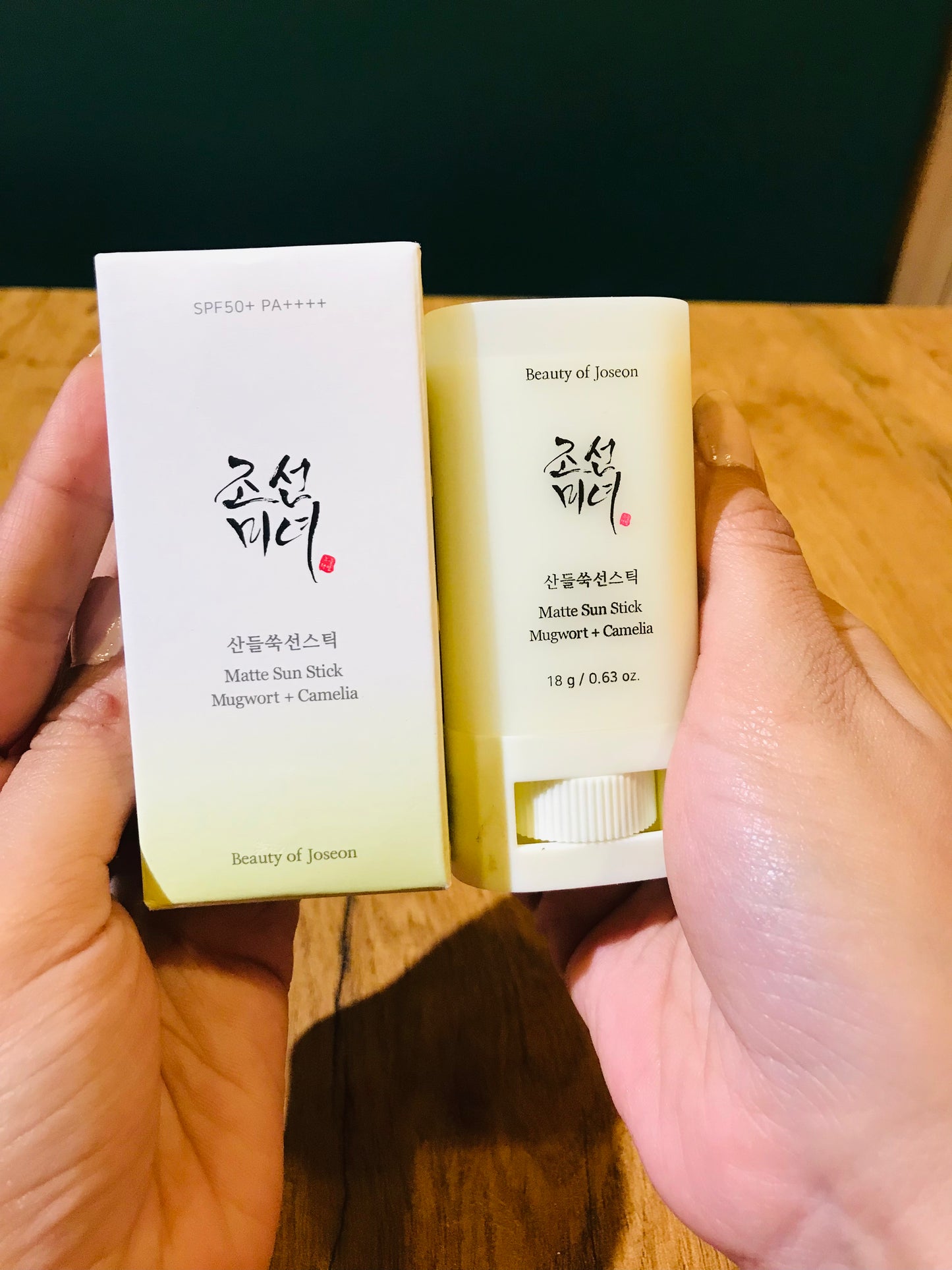 Beauty of Joseon Matte Sun Stick (Mugwort & Camellia) - SPF 50+ PA++++