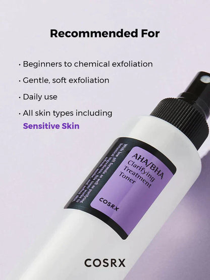 COSRX AHA BHA CLARIFYING TREATMENT TONER 150ML