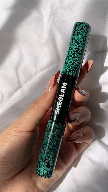 SHEGLAM 2-in-1 Black Volume &amp; Length Waterproof Mascara