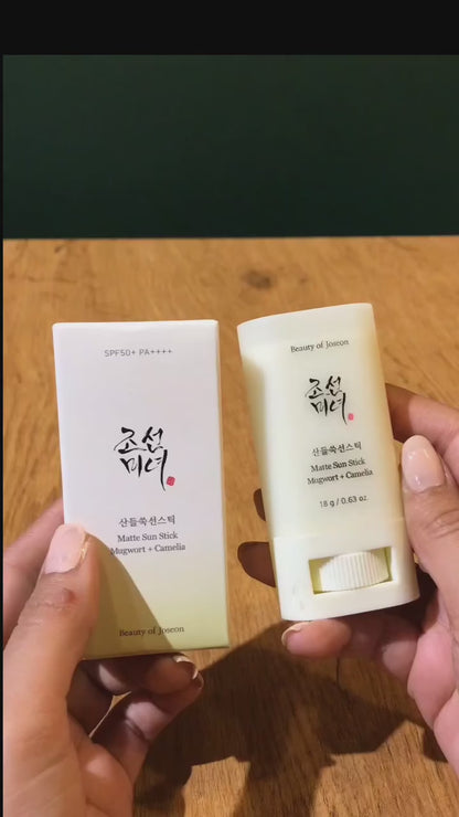 Beauty of Joseon Matte Sun Stick (Mugwort & Camellia) - SPF 50+ PA++++